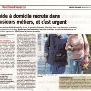 Article paru dans le Courrier de Fourmies le 17.02.2021