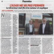 Article du Courrier de Fourmies du 6 Mai 2022 - page 2